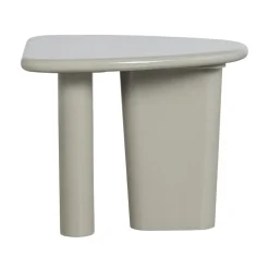 Beach Bijzettafel mangohout grijs 64cm