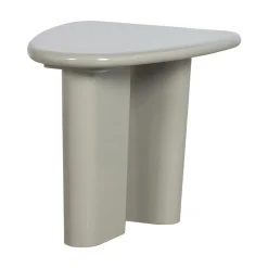 Beach Bijzettafel mangohout grijs 64cm