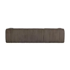 Bean Hoekbank links ribstof taupe 305cm