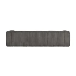 Bean Hoekbank links ribstof taupe terrazzo 305cm