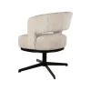 Beau eetkamerfauteuil draaipoot Naturel