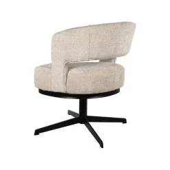 Beau eetkamerfauteuil draaipoot Naturel