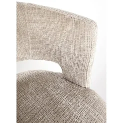 Beau eetkamerfauteuil draaipoot Naturel