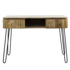 Belisa kaptafel 2 lades mangohout 110cm