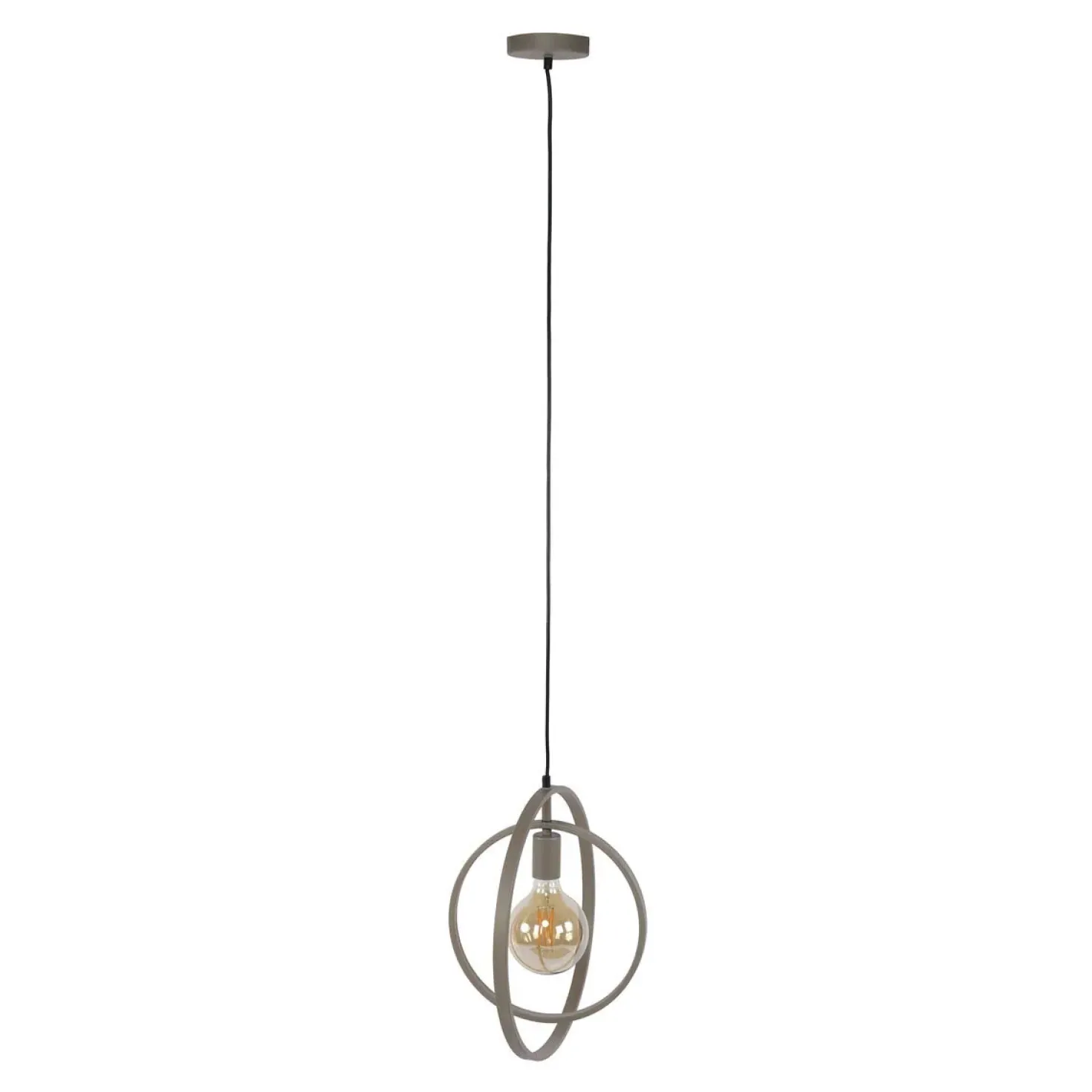 Bellamy 1-lichts Hanglamp Beige