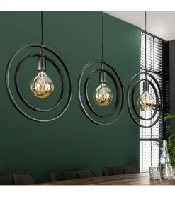 Bellamy 3-lichts hanglamp industrieel