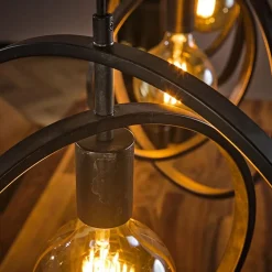Bellamy 3-lichts hanglamp industrieel