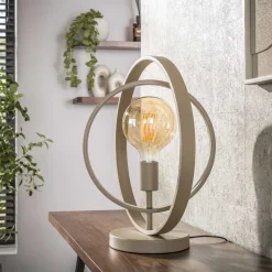 Bellamy 1-lichts Tafellamp Beige