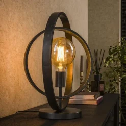 Bellamy 1-lichts tafellamp industrieel