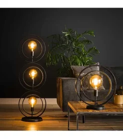 Bellamy 1-lichts tafellamp industrieel