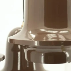 Bellure 3-lichts getrapte Hanglamp Bruin