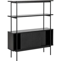 Belvero Boekenkast Zwart 94cm
