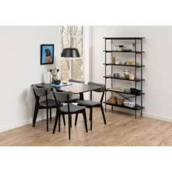 Belvero open Boekenkast Zwart 94cm