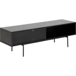 Belvero Tv meubel Zwart 140cm