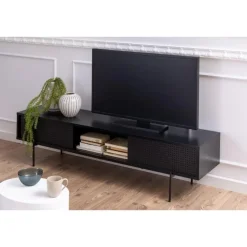 Belvero Tv meubel Zwart 180cm