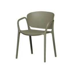 Bent Tuinstoel kunststof groen