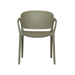 Bent Tuinstoel kunststof groen