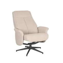 Bergen Fauteuil Naturel Boucle