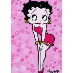 Betty Boop Rose - metalen bord