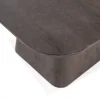 Bijzettafel Aron vierkant 60×60 bruin