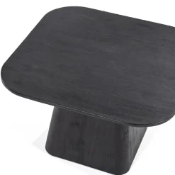 Bijzettafel Aron vierkant 60×60 zwart