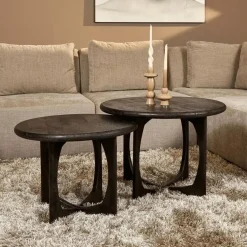 Bijzettafel Cadenza Zwart 60 cm
