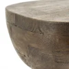 Bijzettafel Cobble Bruin 37cm
