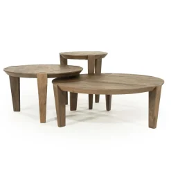 Bijzettafel Davina mangohout 40cm