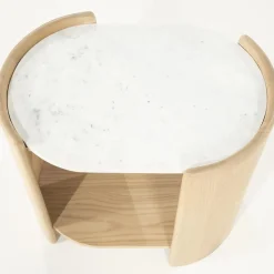 Bijzettafel Don eikenhout 50cm