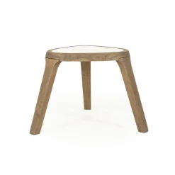 Bijzettafel Fred mangohout 38cm