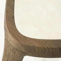 Bijzettafel Fred mangohout 38cm