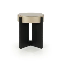 Bijzettafel Juliet beige 40cm