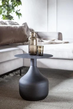 Bijzettafel Mist zwart