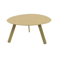 Bijzettafel Tiki groen/beige 74cm