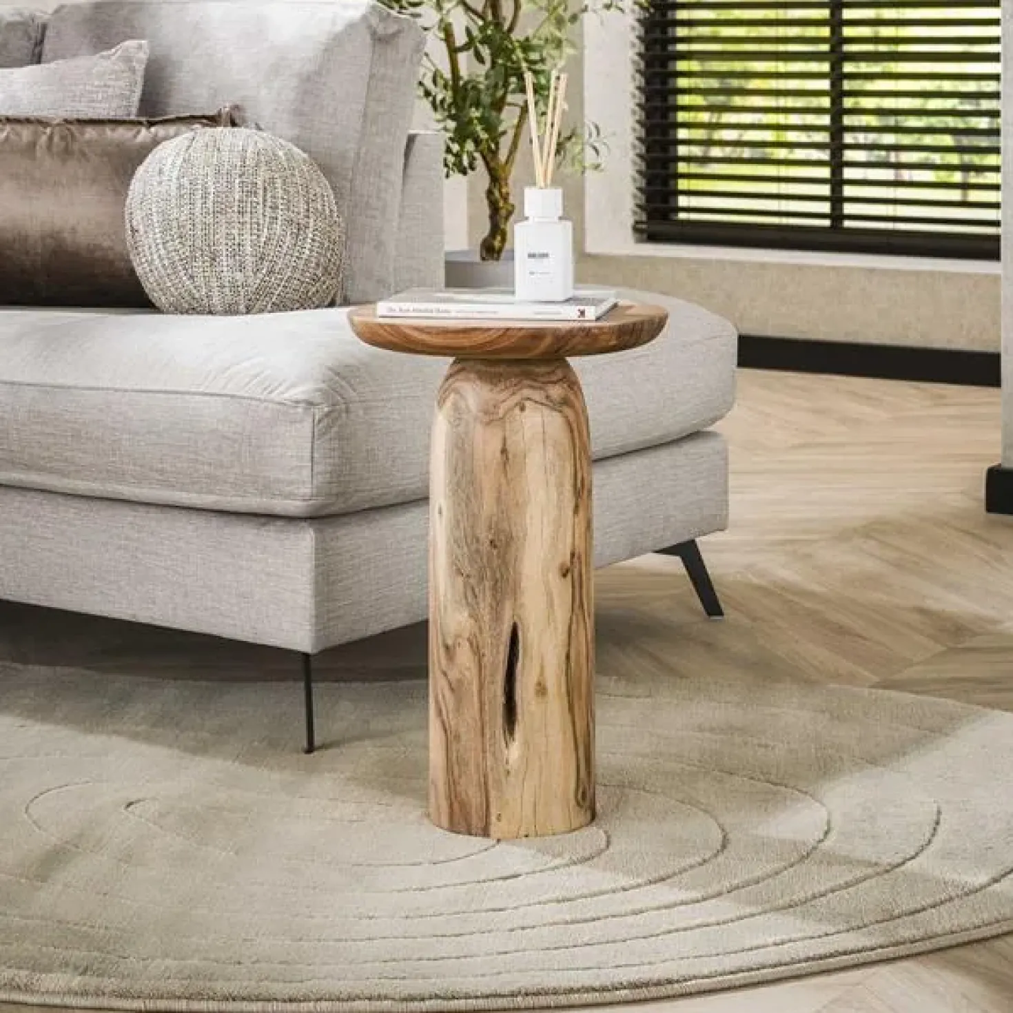 Billy Bijzettafel XL Acaciahout naturel 40cm