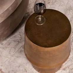 Bizz bijzettafel goud