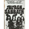 Black Sabbath - metalen bord