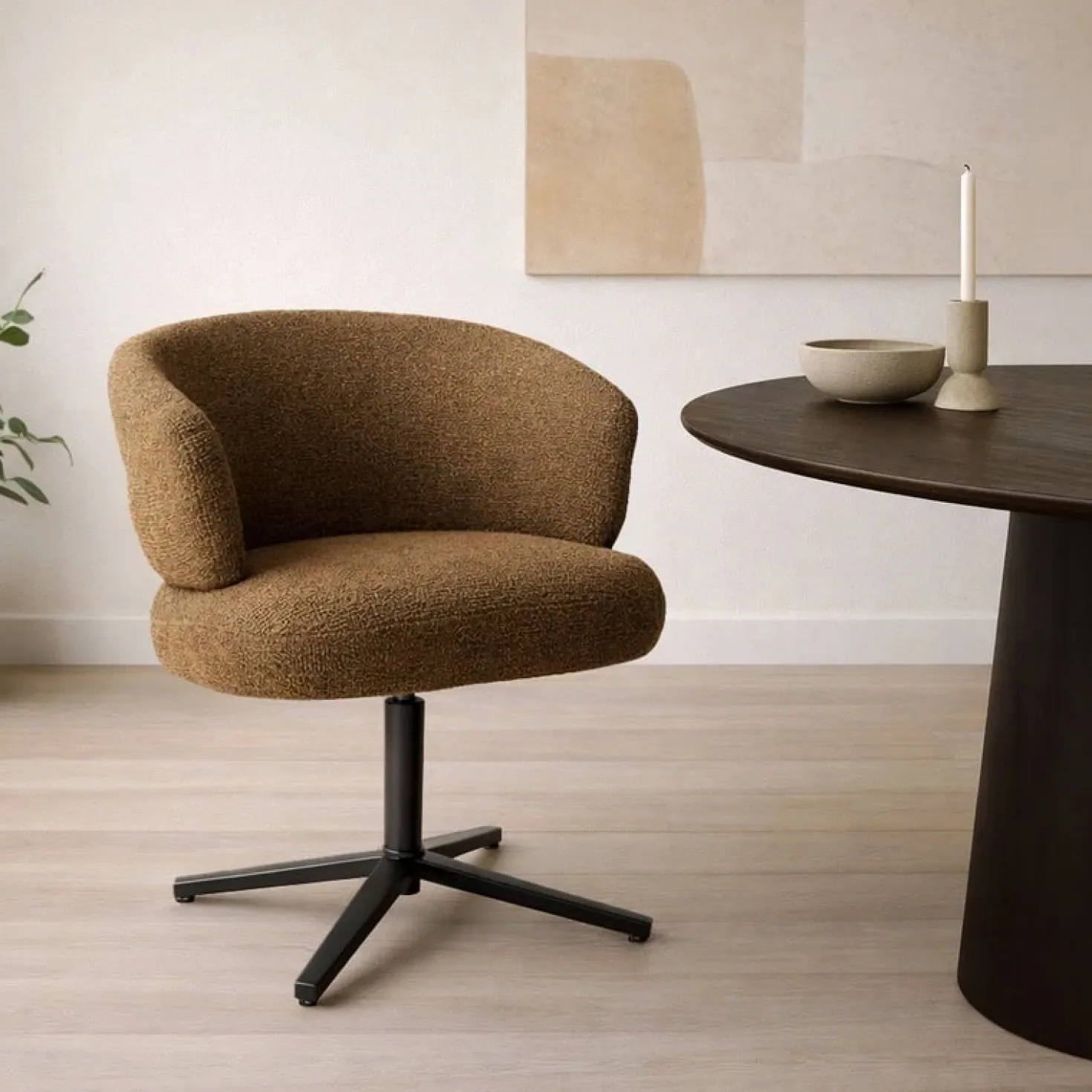 Blake Eetkamerfauteuil Caramel