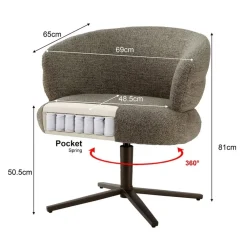 Blake Eetkamerfauteuil Desert