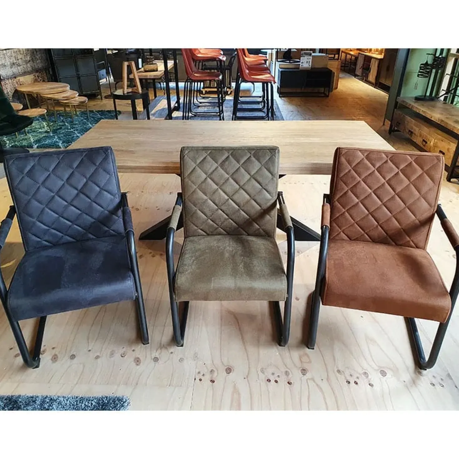 Blissada eetkamerset met 6 stoelen