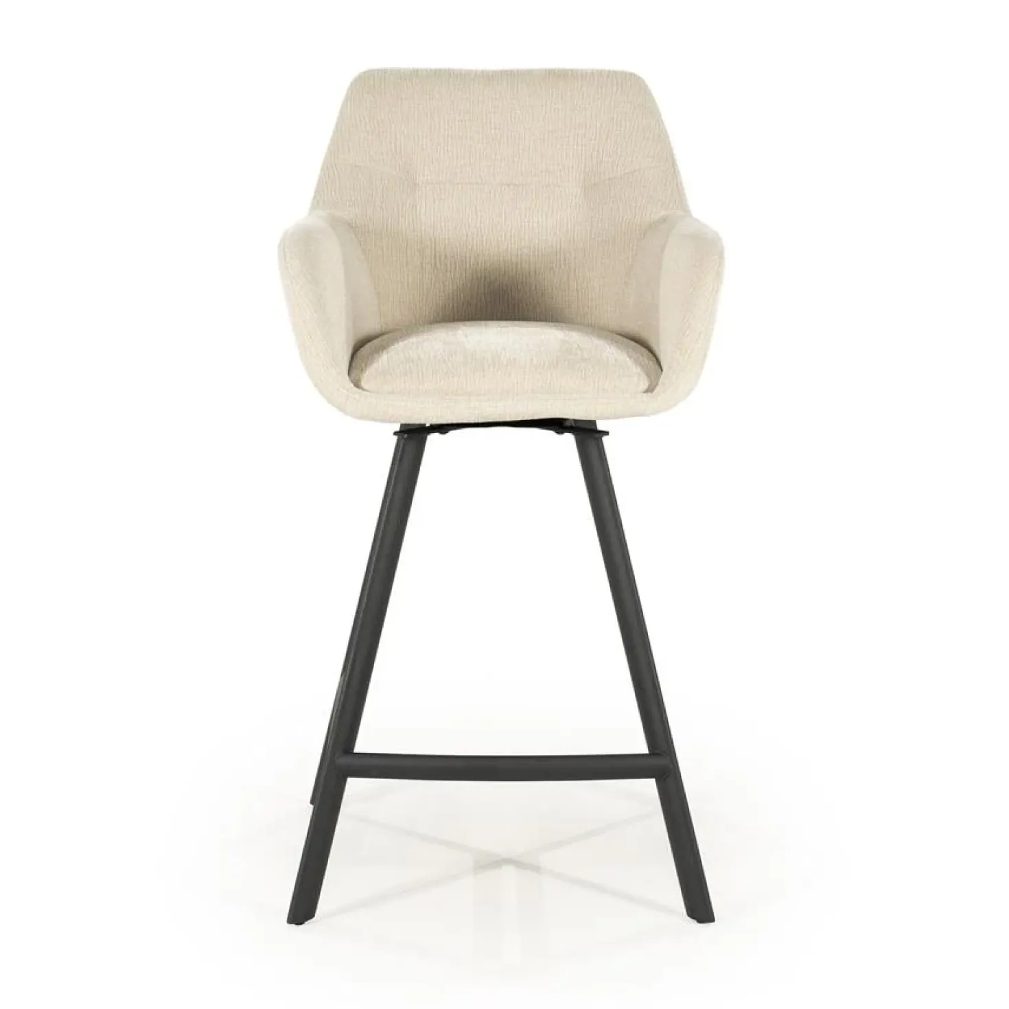 Bliss Barstoel met armleuning Beige