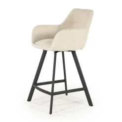 Bliss Barstoel met armleuning Beige