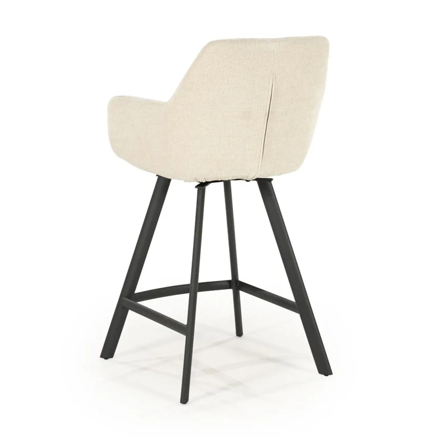 Bliss Barstoel met armleuning Beige