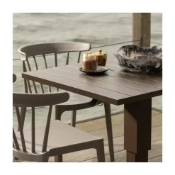 Bliss Tuinstoel kunststof taupe