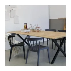 Bliss Tuinstoel kunststof zwart
