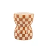 Blocsy Bijzettafel rond Bruin 33cm