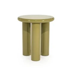 Bloop Bijzettafel rond Bruin 45cm