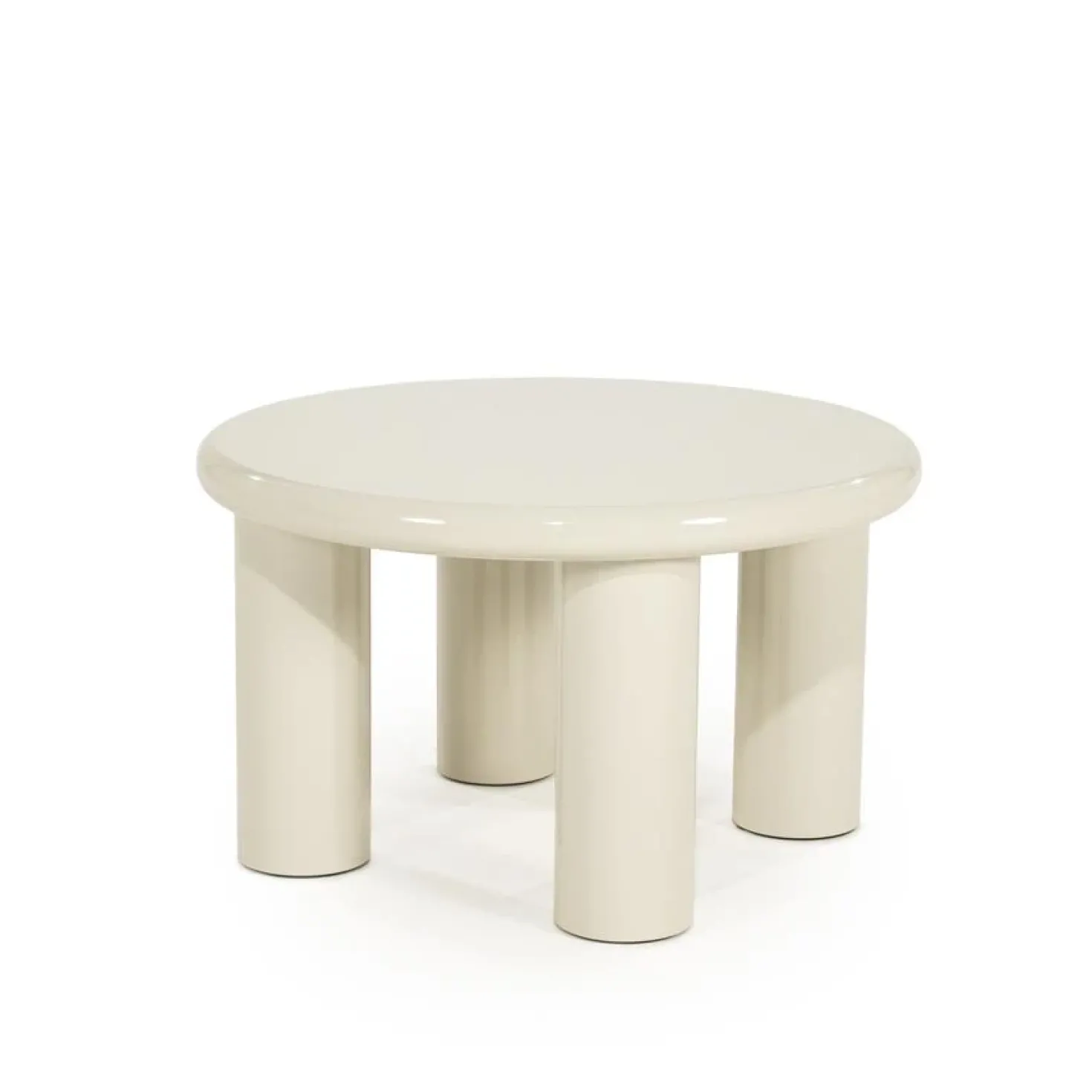 Bloop Salontafel rond Medium Beige 60cm