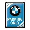 BMW parking only 15cm x 20cm - metalen bord
