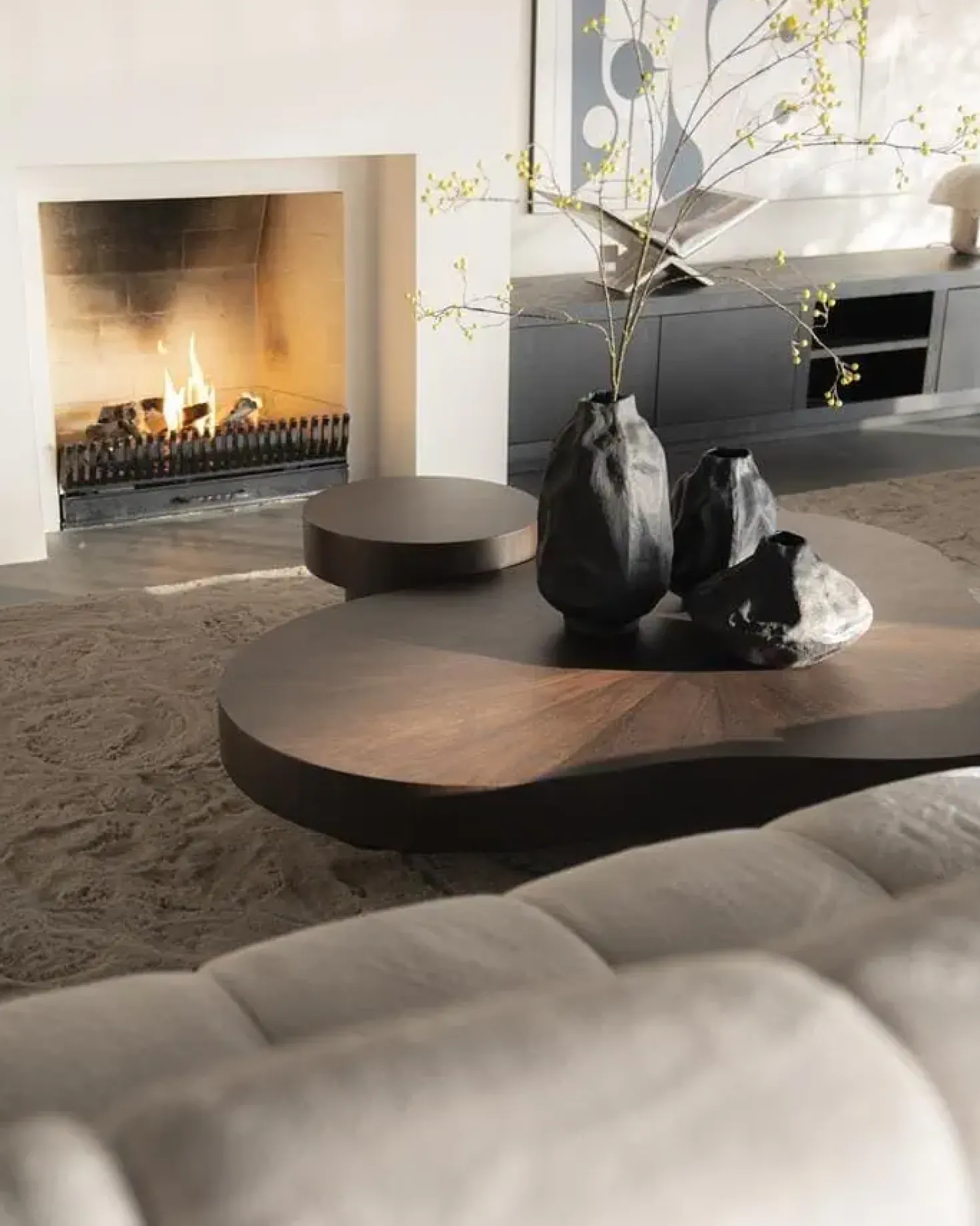 Bobbie Salontafel bruin 150 cm